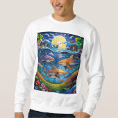Sweatshirt Requins partout (Devant)