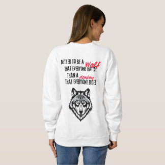 Sweatshirt Résilience, estime de soi et indépendance