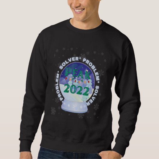 Sweatshirt Résolveur de problèmes 2022 Saison de pointe Vinta (Devant)