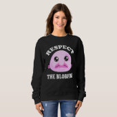 Sweatshirt Respectez Le Mème Blobfish Blobfish (Devant entier)