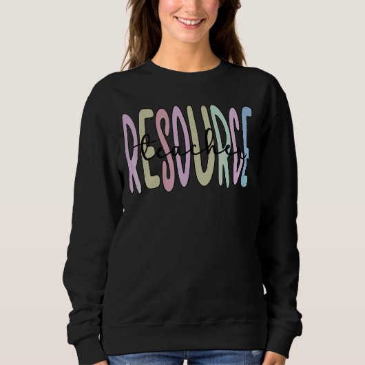Sweatshirt Ressource Enseignant Ressource Enseignement (Devant)