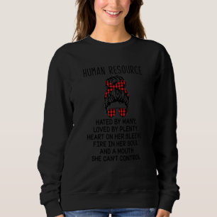 Sweatshirt Ressources Humaines La Bouche Des Femmes Peut Cont