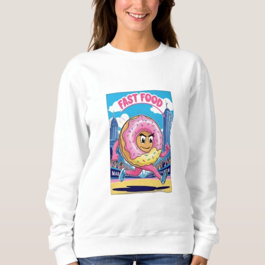 Sweatshirt Restauration rapide (Devant)
