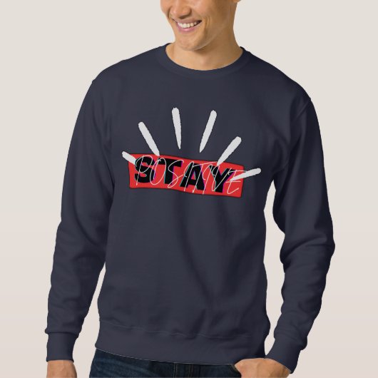 SWEATSHIRT RESTER POSITIF (Devant)