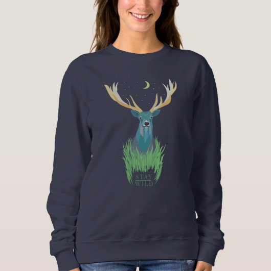 SWEATSHIRT RESTER SAUVAGE (Devant)
