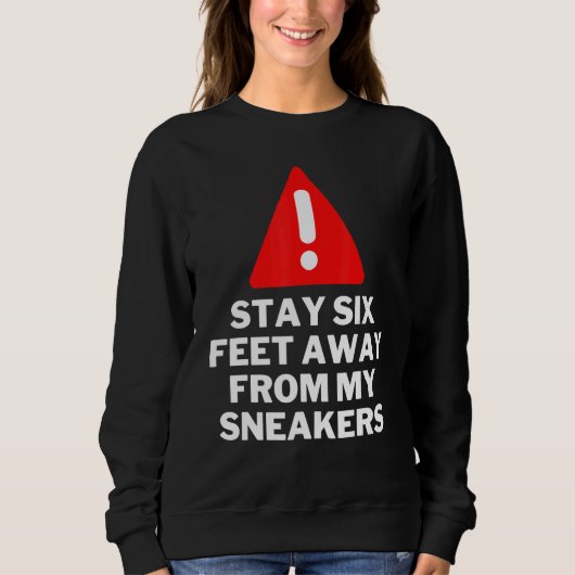 Sweatshirt Restez À Six Mètres De Mon Basket Basket (Devant)