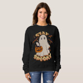 Sweatshirt Restez Éffrayant (Devant entier)