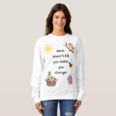 Sweatshirt Restez forts (Devant entier)