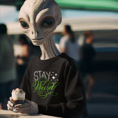 Sweatshirt Restez Geek bizarre, Nerd, Introduire