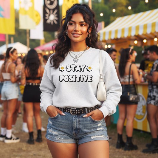 Sweatshirt Restez Positif