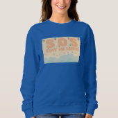 Sweatshirt Restez Sur La Côte (Devant)