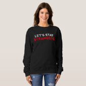 Sweatshirt Restons étrangers 2 (Devant entier)