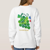 Sweatshirt Resverastrol enrichi (Dos)