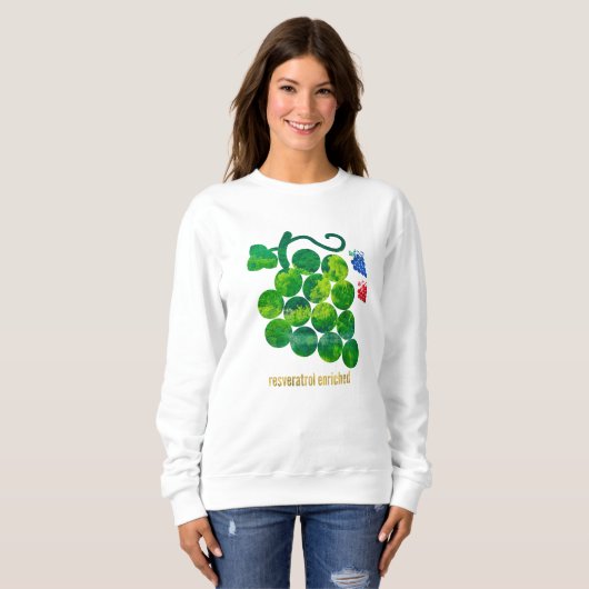 Sweatshirt Resverastrol enrichi (Devant entier)