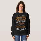 Sweatshirt Retired Coalminer Grumpy Old Coal Miner Coal Minin (Devant entier)