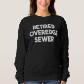 Sweatshirt Retired Overedge Sewer (Devant)