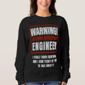 Sweatshirt Retirement Retiree Engineering Retired Aerospace E (Devant)