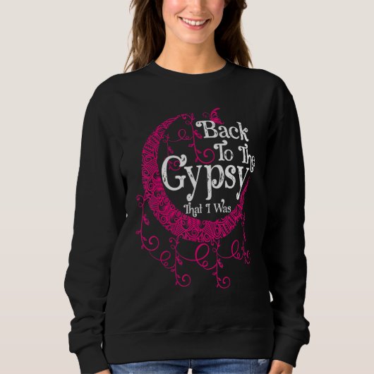 Sweatshirt Retour à la Gitane que j'étais (Devant)