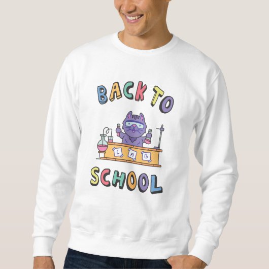 Sweatshirt Retour à l'école (Devant)