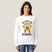 Sweatshirt Retour à l'école (Devant entier)