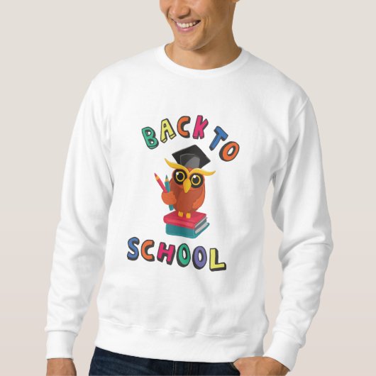 Sweatshirt Retour à l'école (Devant)
