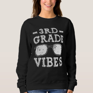 Sweatshirt Retour à l'école 3e année Vibes Premier jour Ensei