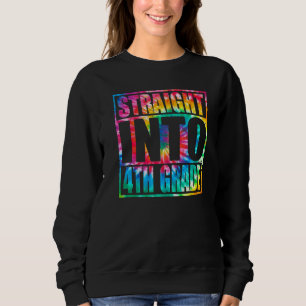 Sweatshirt Retour À L'École Droit À 4E Année Quatrième Année