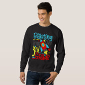 Sweatshirt Retour À L'École En 3E Année (Devant entier)