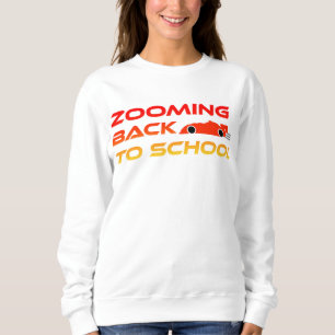Sweatshirt Retour à l'école en trombe