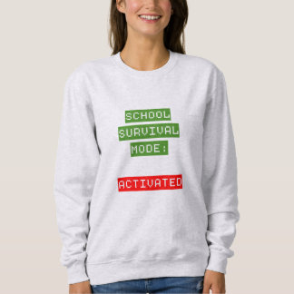 Sweatshirt Retour À L'École | Mode de survie