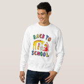 Sweatshirt Retour à l'école - Restez en sécurité (Devant entier)
