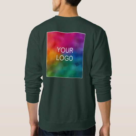 Sweatshirt Retour Design Ajouter Télécharger Business Company (Dos)