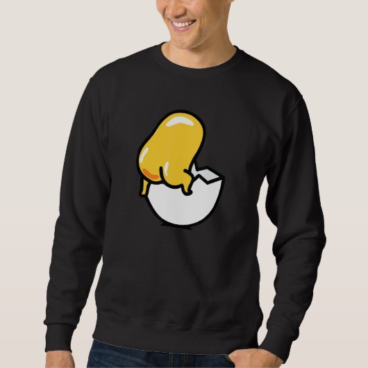 Sweatshirt Retourner à la maison Oeuf Lundi (Devant)