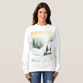 Sweatshirt Retraite des Cabines d'hiver (Devant entier)
