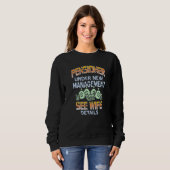 Sweatshirt Retraité sous la nouvelle direction présent (Devant entier)