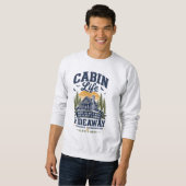 Sweatshirt Retraite Vie de Cabane (Devant entier)