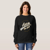Sweatshirt Retro Athletic Avon NY Apparel (Devant entier)