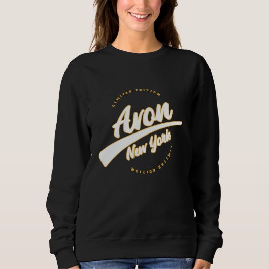 Sweatshirt Retro Athletic Avon NY Apparel (Devant)