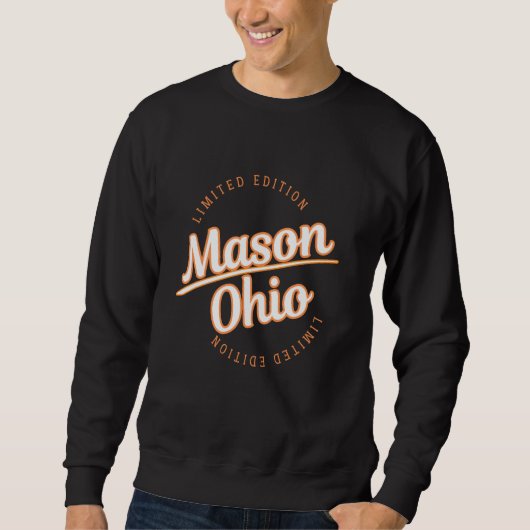 Sweatshirt Retro Athletic Mason OH Apparel (Devant)