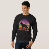 Sweatshirt Retro Australian Cattle Mama Graphic Australian Ca (Devant entier)