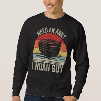 Sweatshirt Retro Besoin D'Arche I Noah Guy Christian Pun Drôl