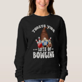 Sweatshirt Retro Bowler Dit Gnome Grandpa Pour Hommes Et Bowl (Devant)