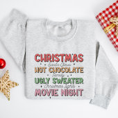 Sweatshirt Retro Christmas Disant