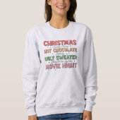 Sweatshirt Retro Christmas Disant (Devant)
