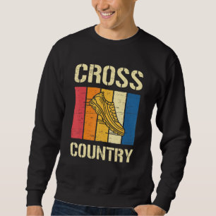 Sweatshirt Retro Cross Country Running Sport Cardio W