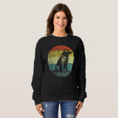 Sweatshirt Retro Design Kuvasz Dog (Devant entier)