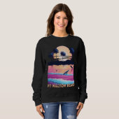 Sweatshirt Retro Ft Walton Beach Florida Souvenir Surf (Devant entier)