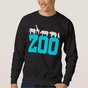 Sweatshirt Retro Graphic Animal Keeper Zoo Keeper Animal Love