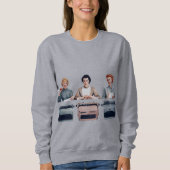 Sweatshirt Retro Happy Administrative Professionals Day (Devant)