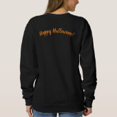 Sweatshirt Retro Happy Halloween (Dos)
